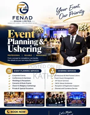 Are You Looking for an Event Planner or Ushers