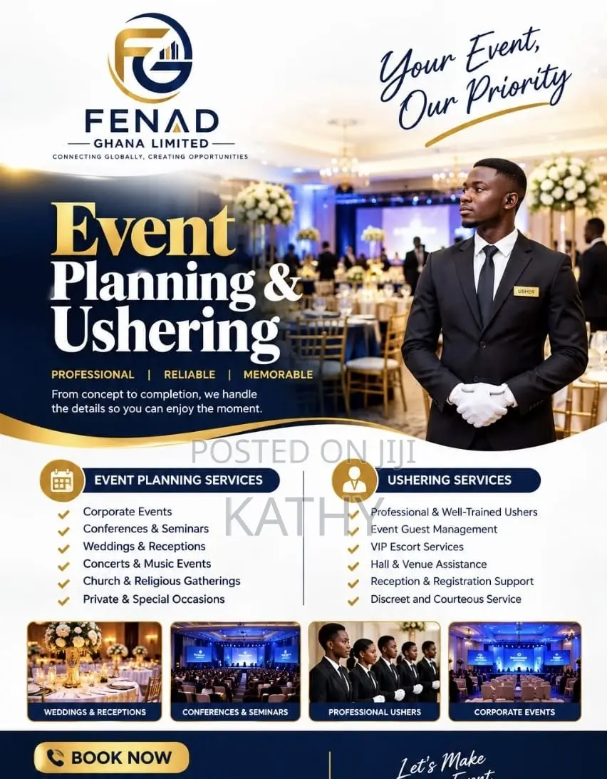 Are You Looking for an Event Planner or Ushers
