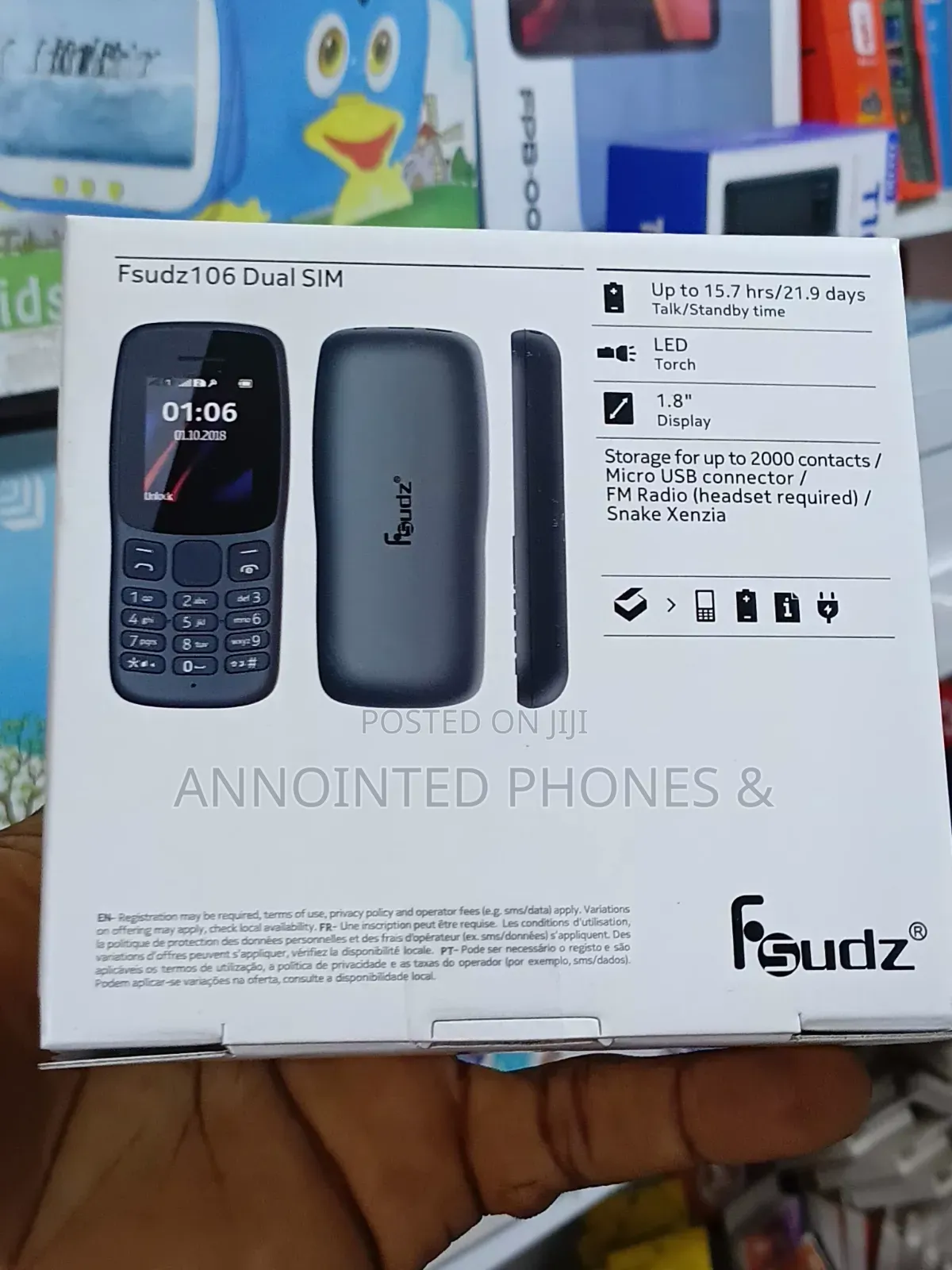 New Mobile Phone Black