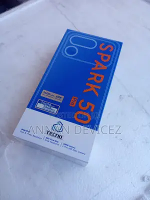 New Tecno Spark 50 Pro 256 GB Black