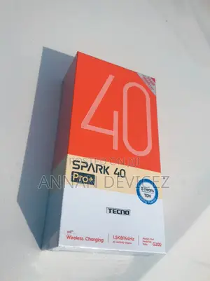 New Tecno Spark 40 Pro+ 256 GB Black