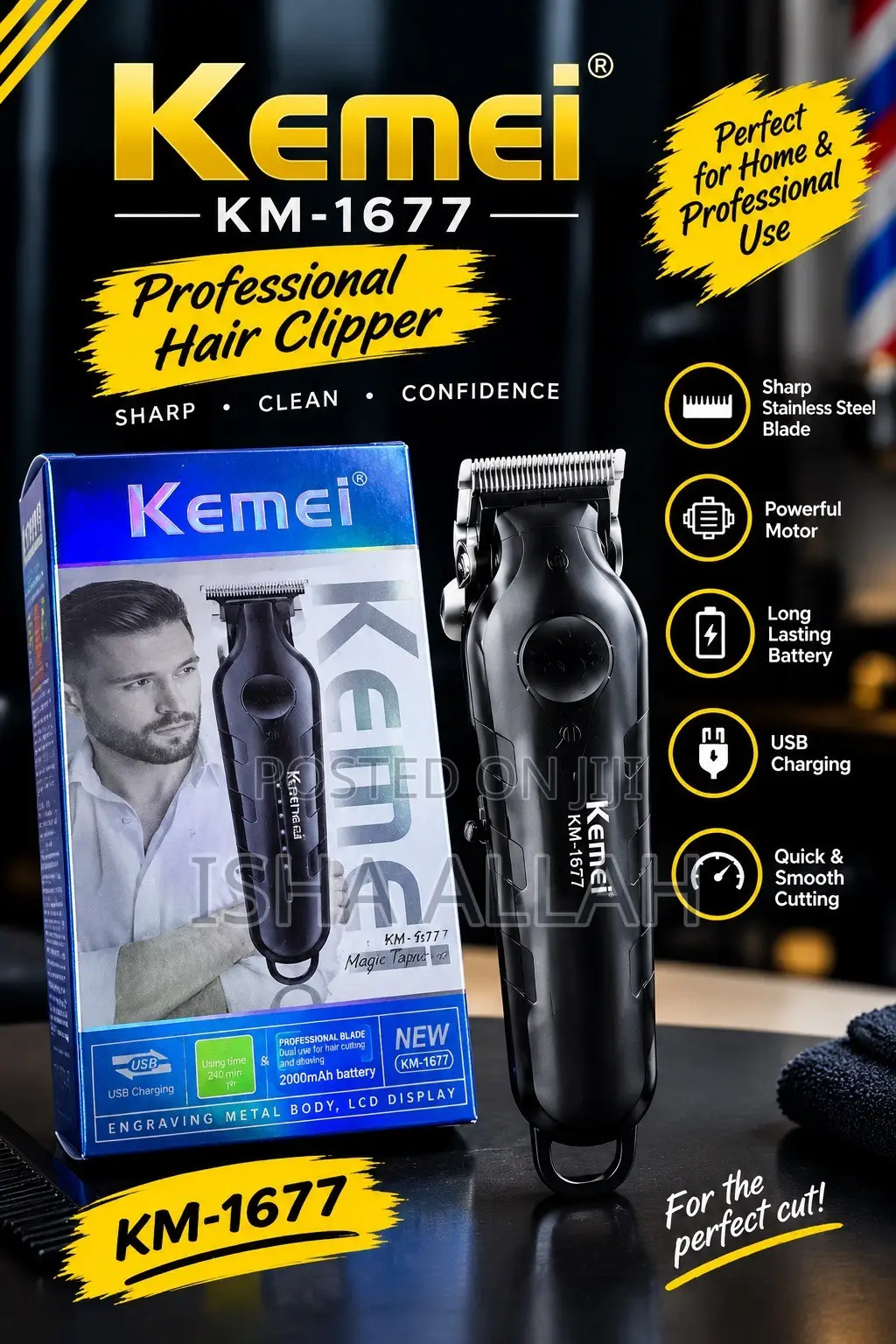 KEMEI Stainless