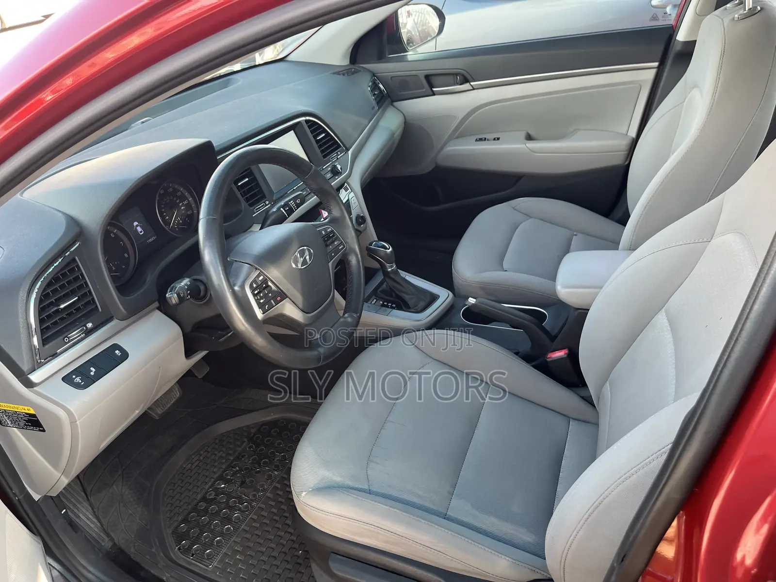 Hyundai Elantra Limited 2018 Red