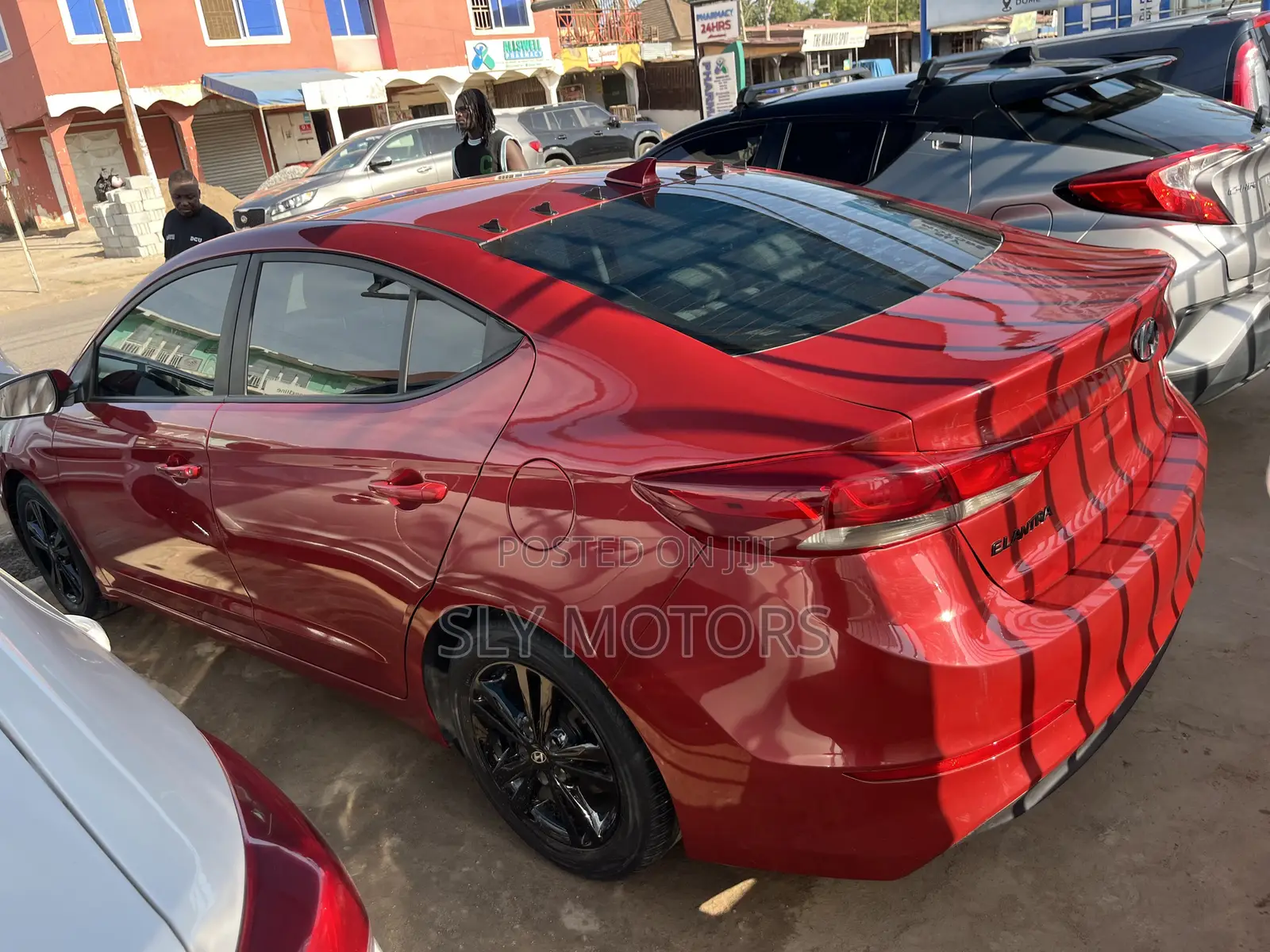 Hyundai Elantra Limited 2018 Red