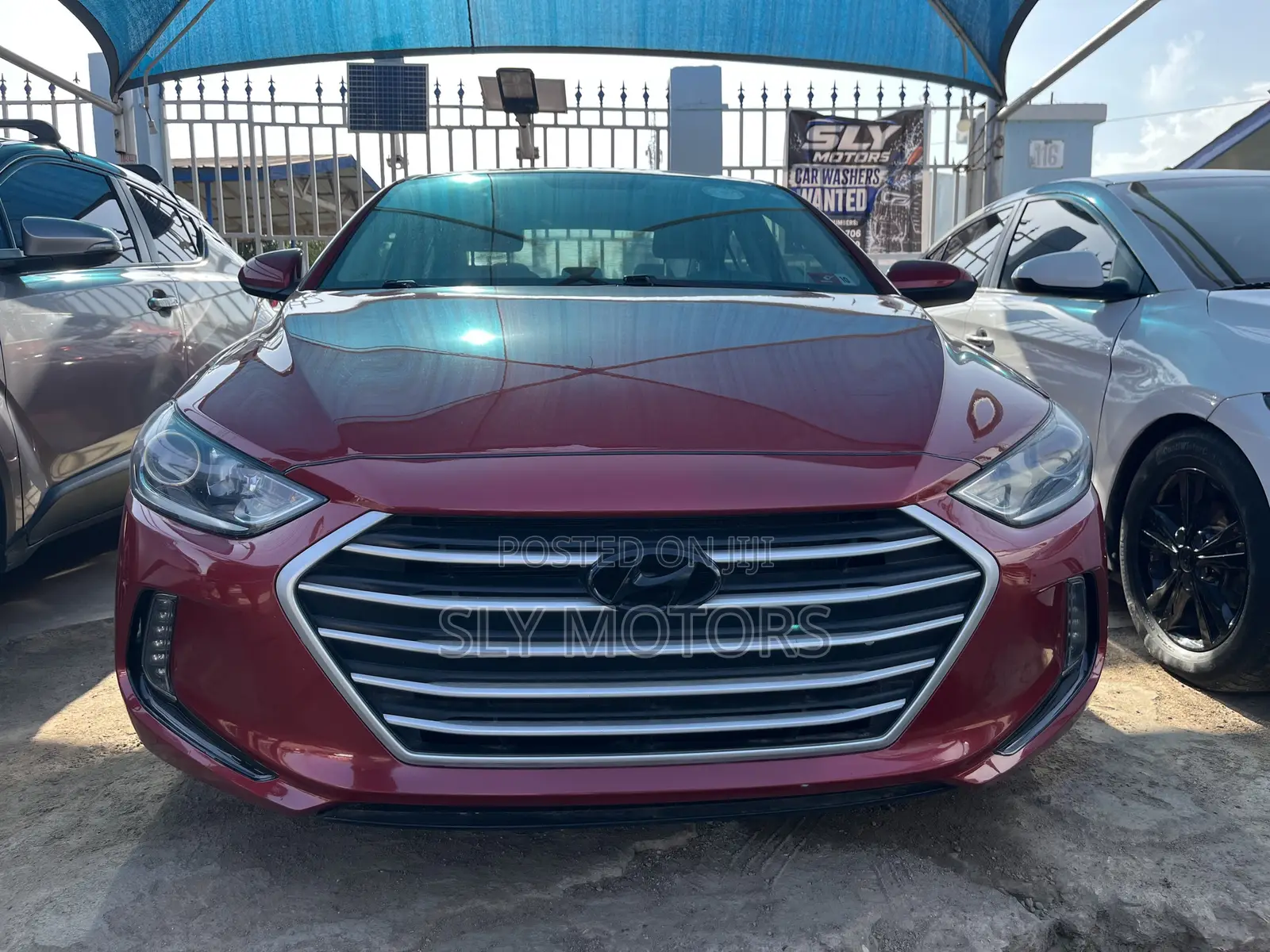 Hyundai Elantra Limited 2018 Red