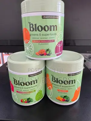 Bloom Greens & Superfoods DIGESTION BLOATING ENERGY STRAWBERRY