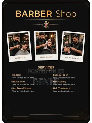 I Design Modern Flyers for Shops in Osu, Accra!