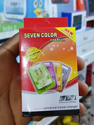 Seven Colour Universal Travel Charger