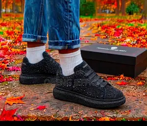 Original Alexander McQueen Black Crystal