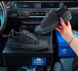 Original Alexander McQueen Deck Plimsoll Low Triple Black