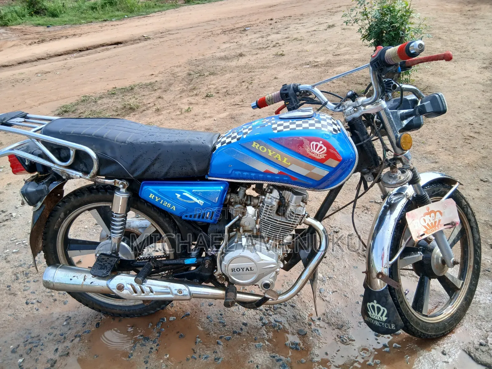 Royal Motorcycle 2021 Blue