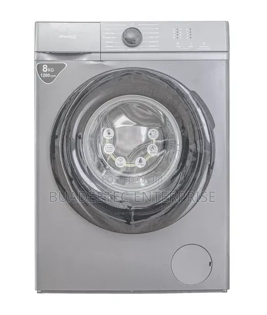 Nasco 8kg Front Load Washing Machine-Nasfl-J8kg-S