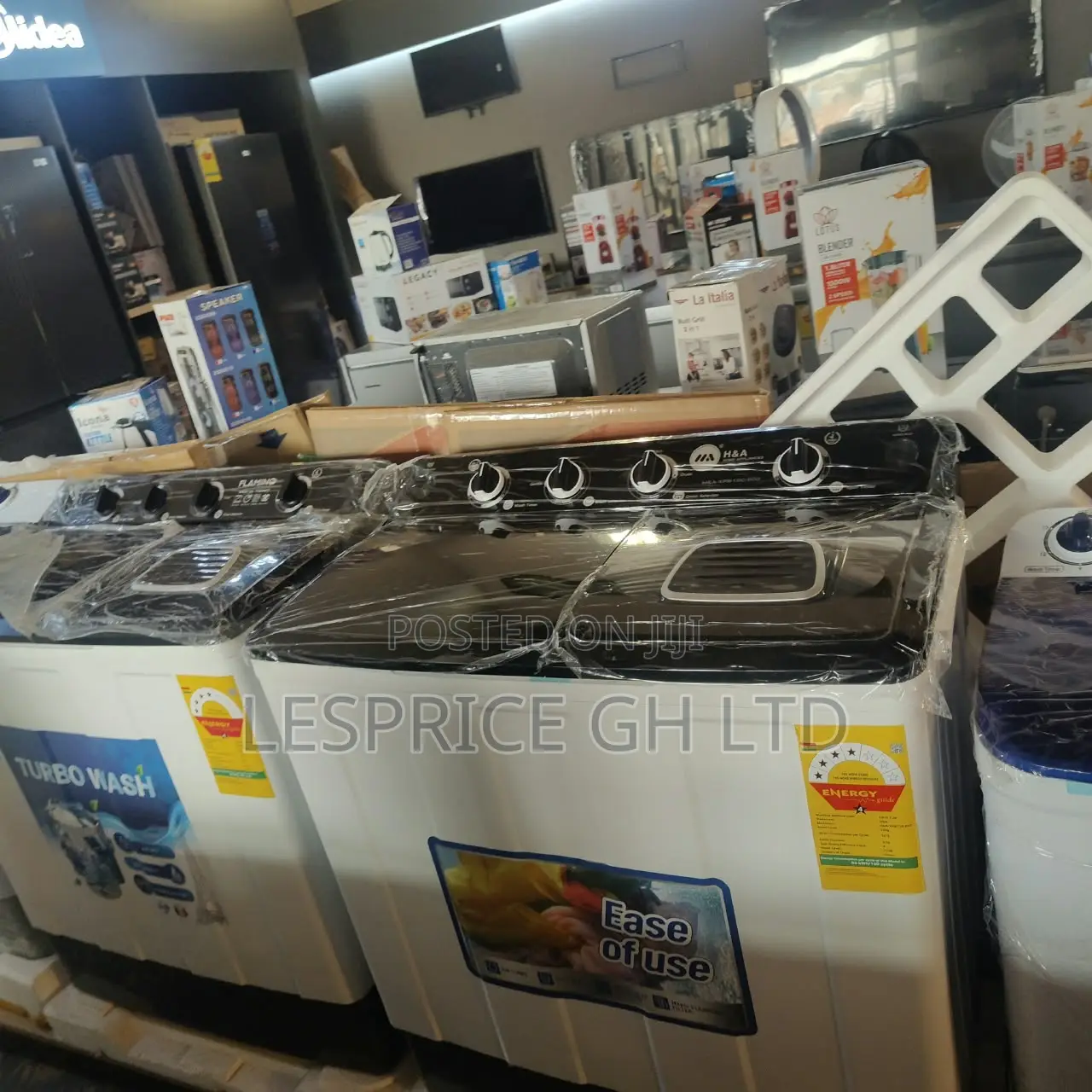 Enjoy Great Quality 10kg H&A Twin Tub Washing Machine at a Cool Price