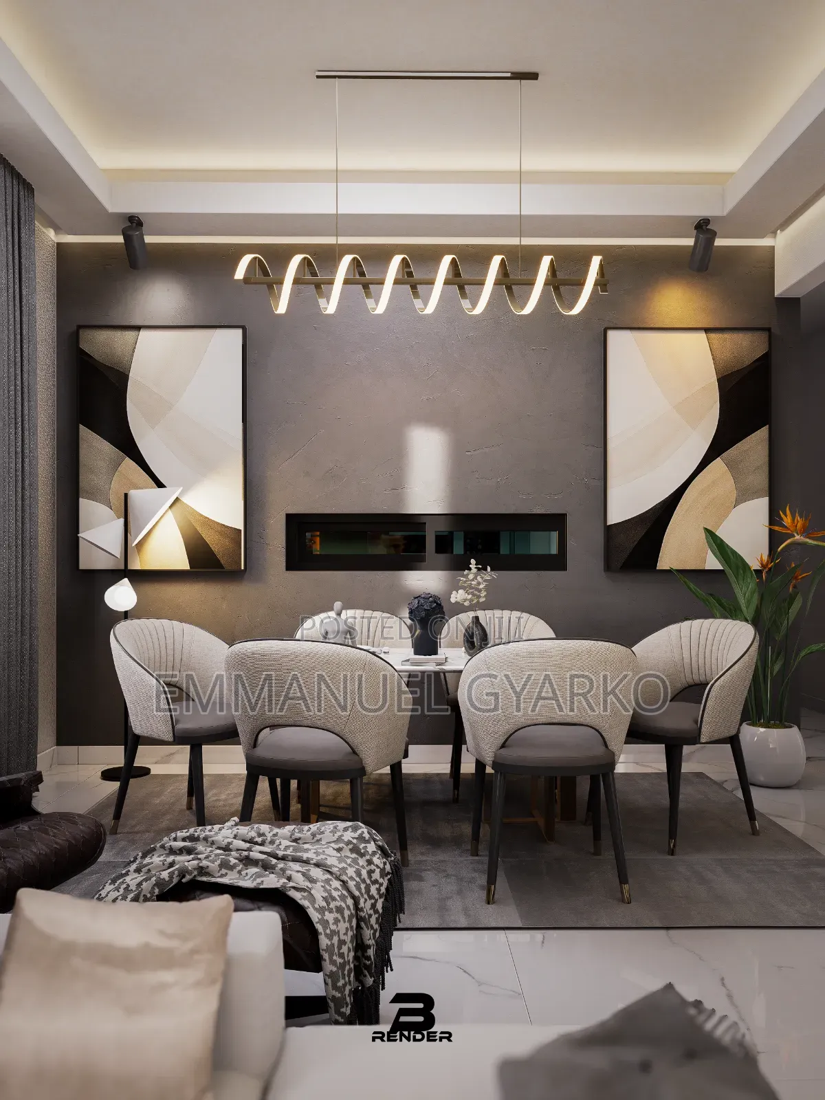 3d Architectural Visualization Exterior and Interior and Building Plan