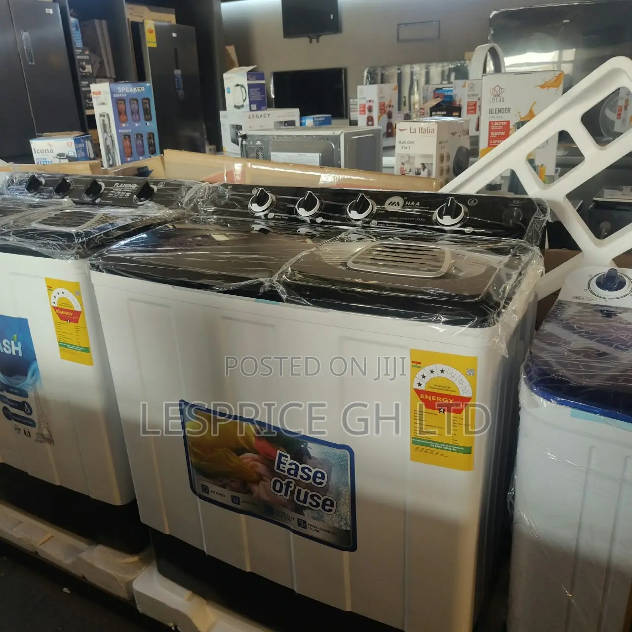 Get Exciting Offers on Our Matchless 10kg H&A Twin Tub Washing Machine