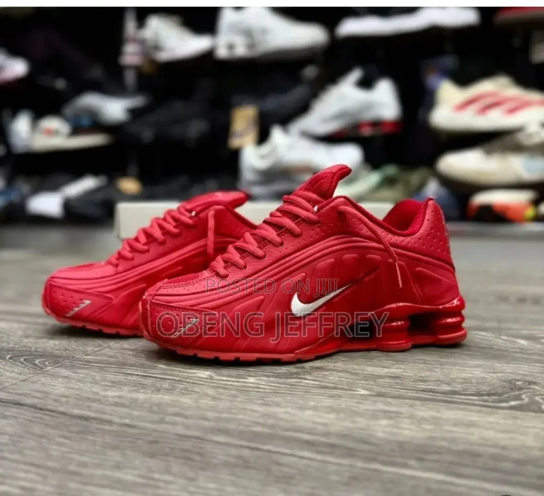 Original Nike Shox R4 Gym Red