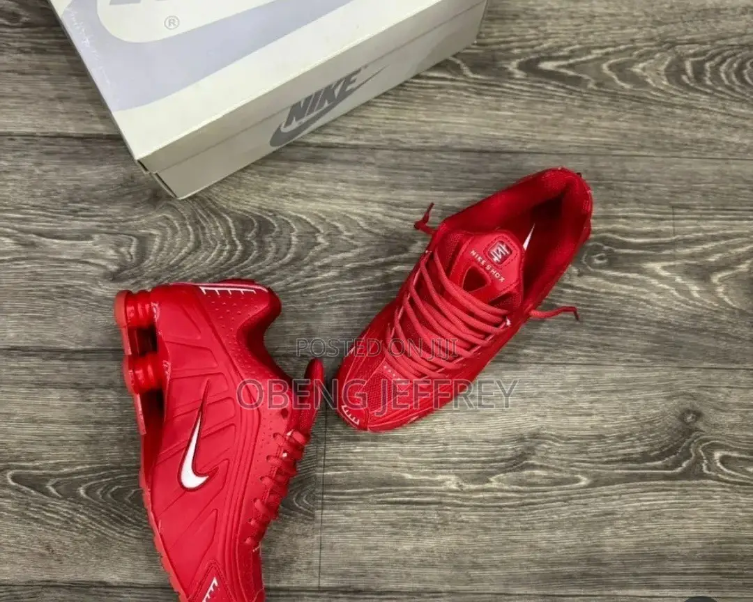 Original Nike Shox R4 Gym Red