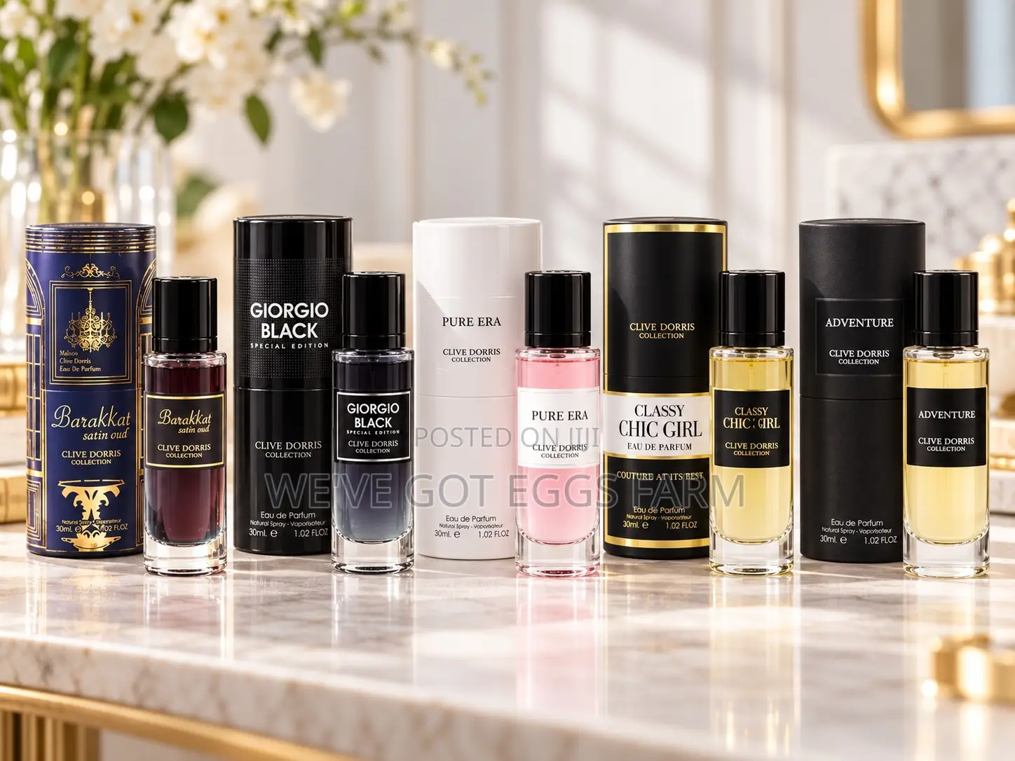 Clive Dorris Perfume Collection – Wholesale Deals!