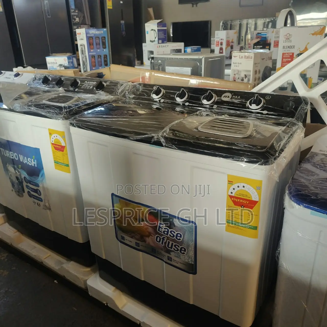 Less Price Yet Very High Standard 10kg H&A Twin Tub Washing Machine