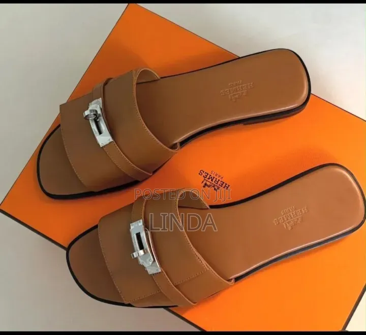 High Quality Ladies Hermes Slippers