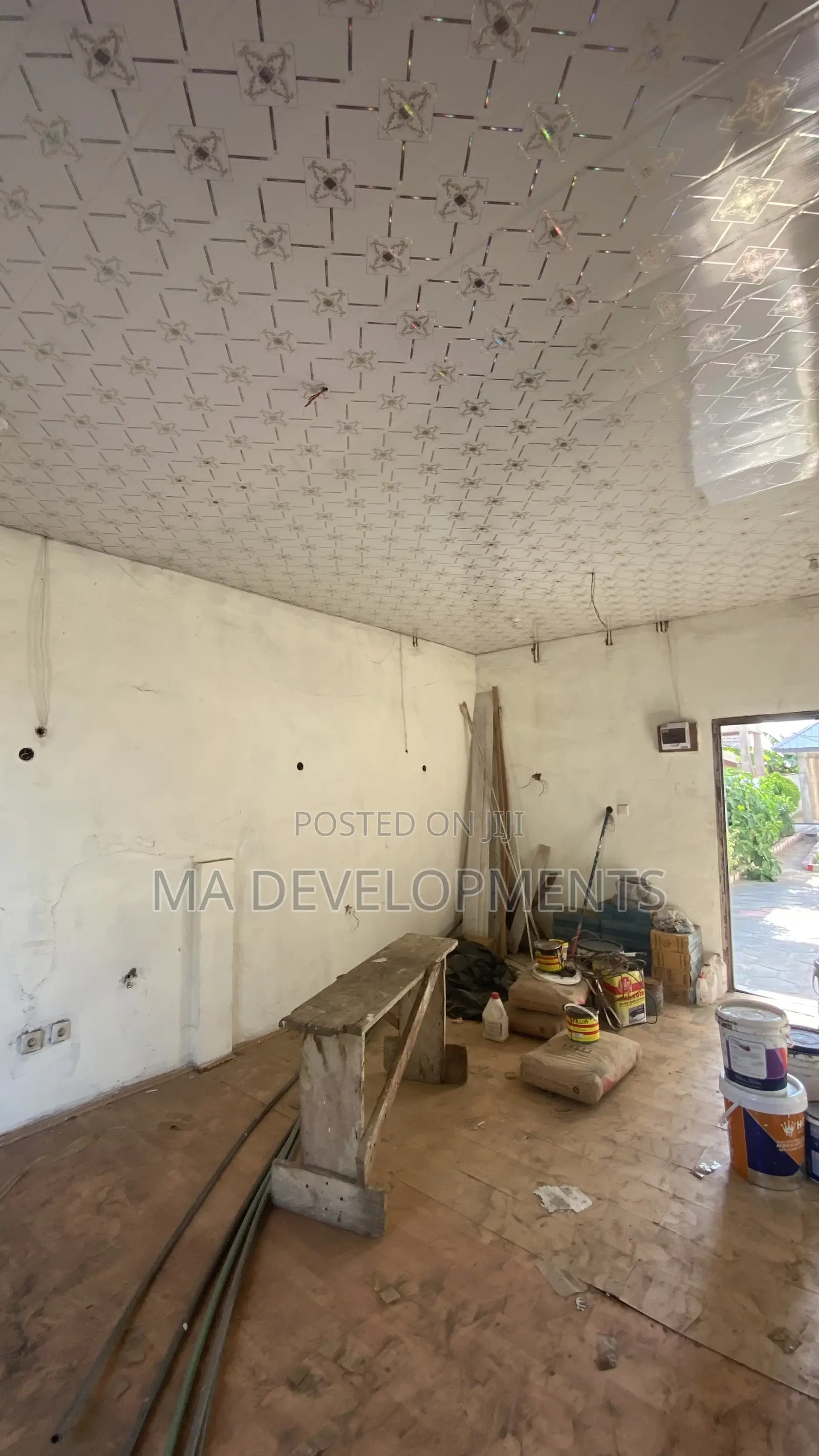 Spacious Shop for Rent at Tabora Alhaji by the Tarred Road.