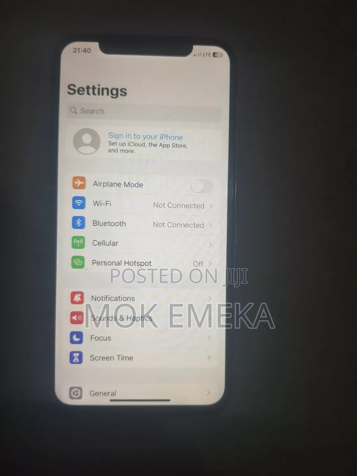 Apple iPhone X 64 GB White