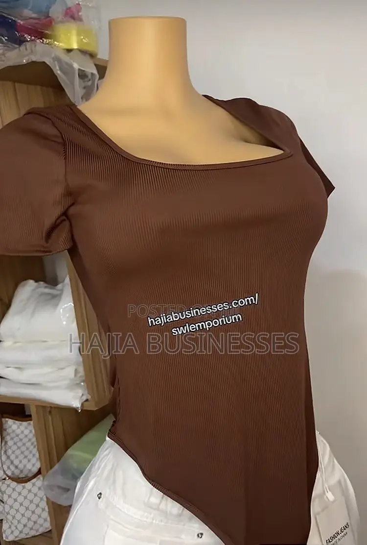 Short Sleeved Bodysuit Tops