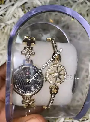 Bracelet and Watch Jewelry Set