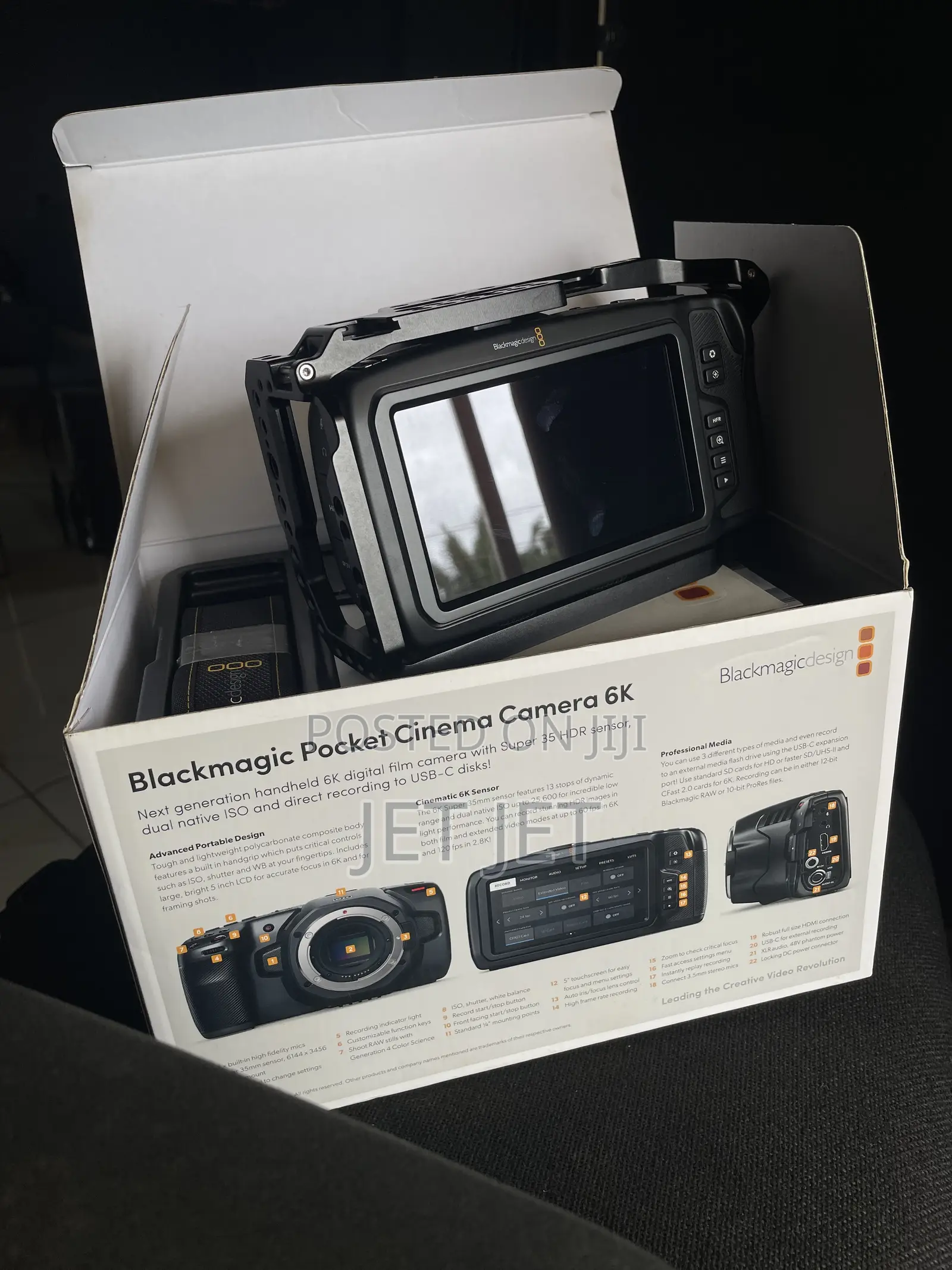 Black Magic Pocket Cinema Camera 6k