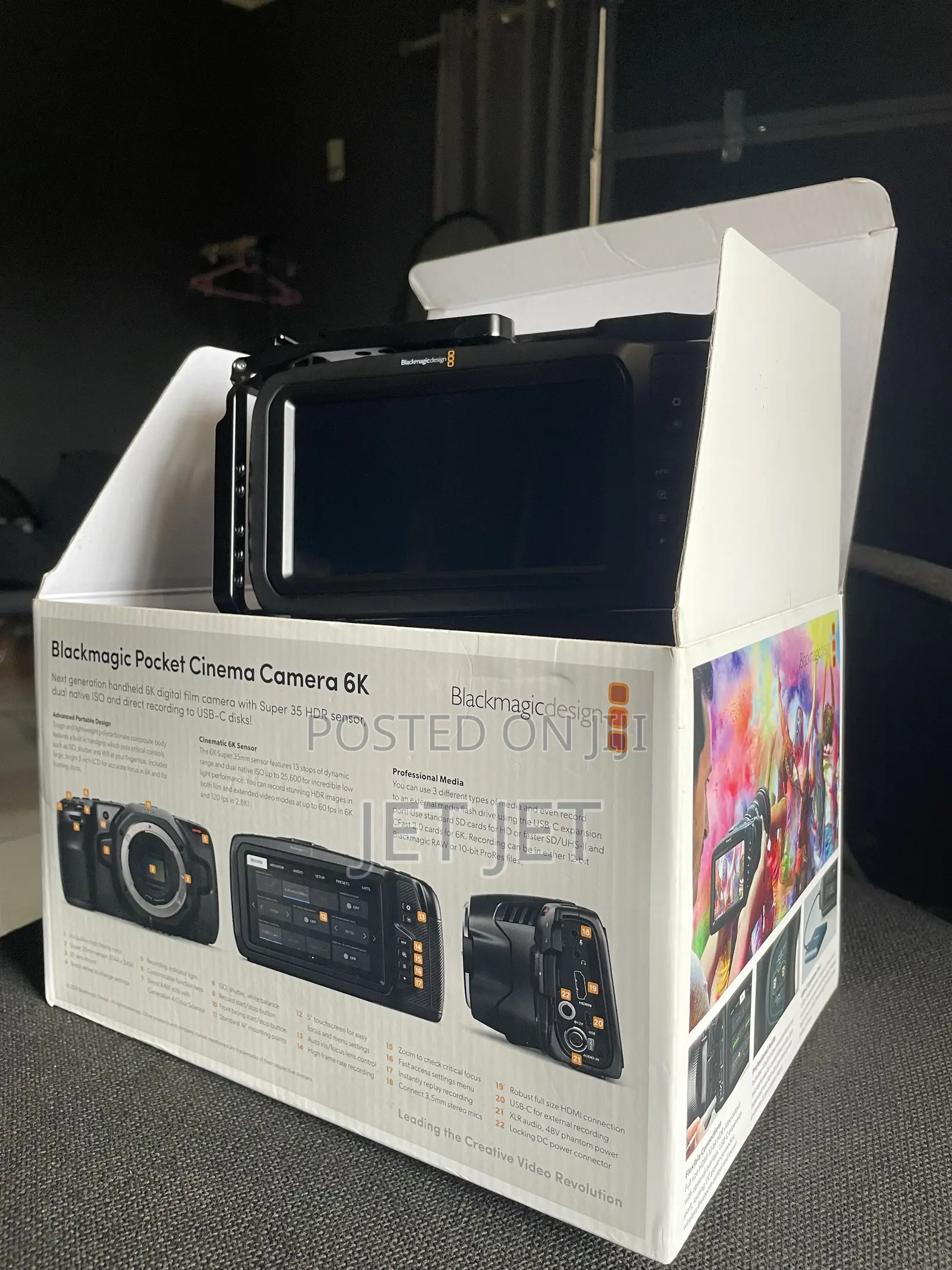 Black Magic Pocket Cinema Camera 6k