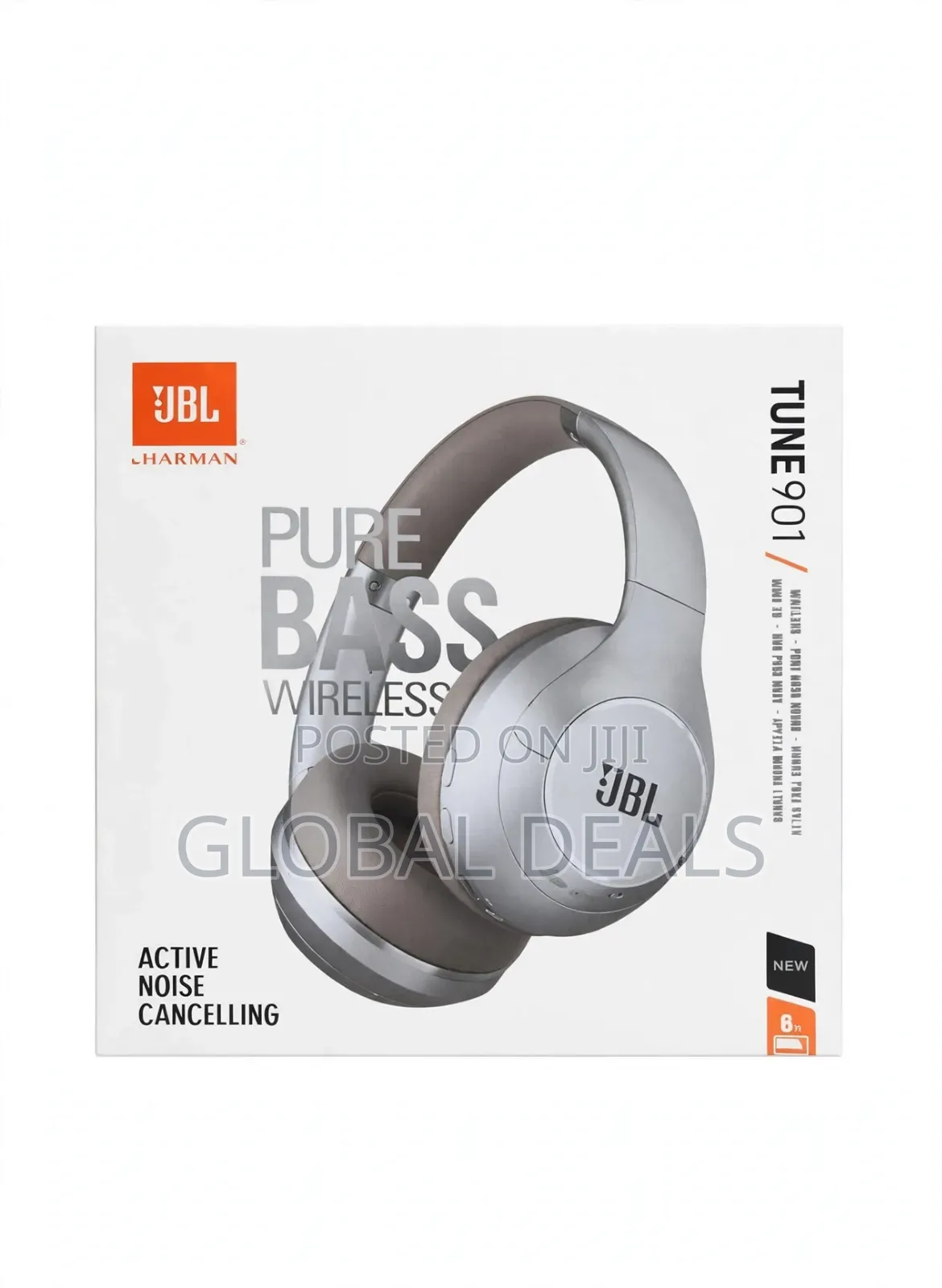 JBL Tune 901-Pure Bass Wireless. Long Lasting Battery