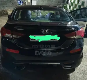 Hyundai Elantra GLS Sedan FWD (1.8L 4cyl 6A) 2013 Black