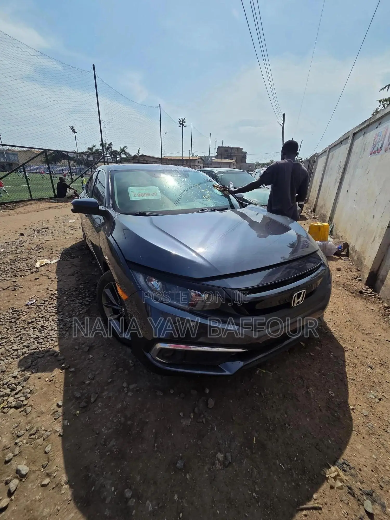 Honda Civic EX-L 2021 Gray