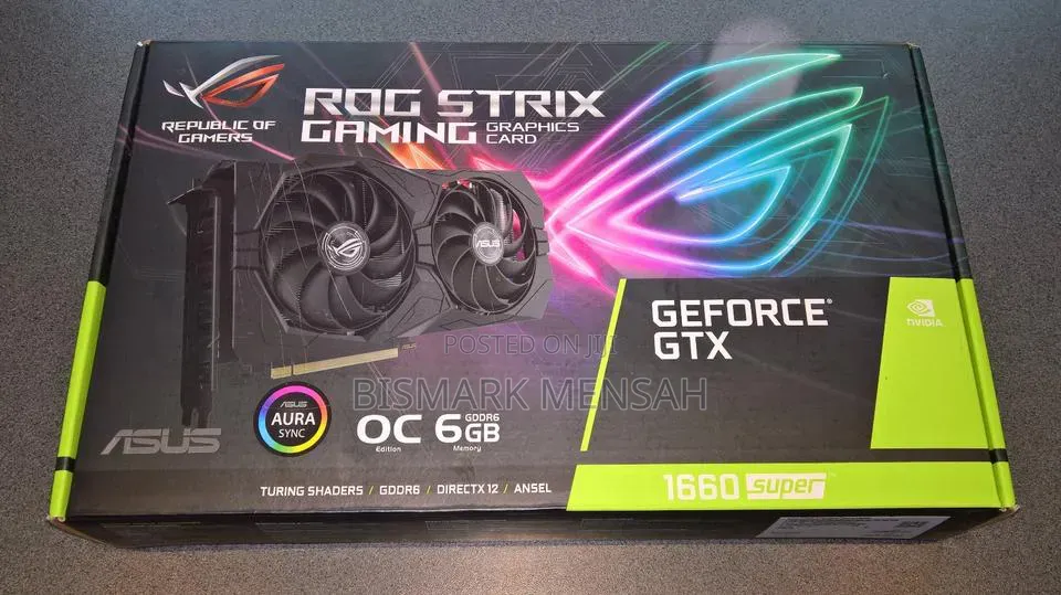 ASUS Rog Strix GTX 1660 Super Oc