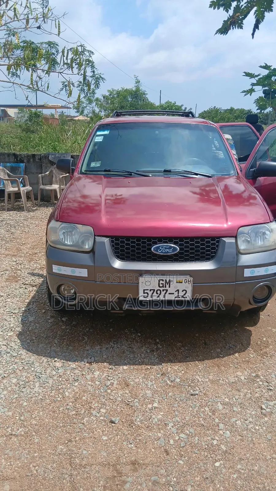 Ford Escape 2008 Red
