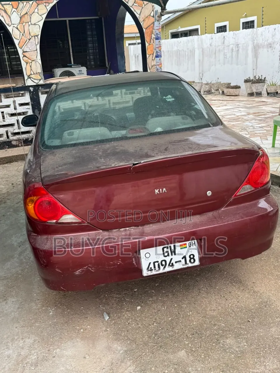 Kia Rio Base 2003 Red