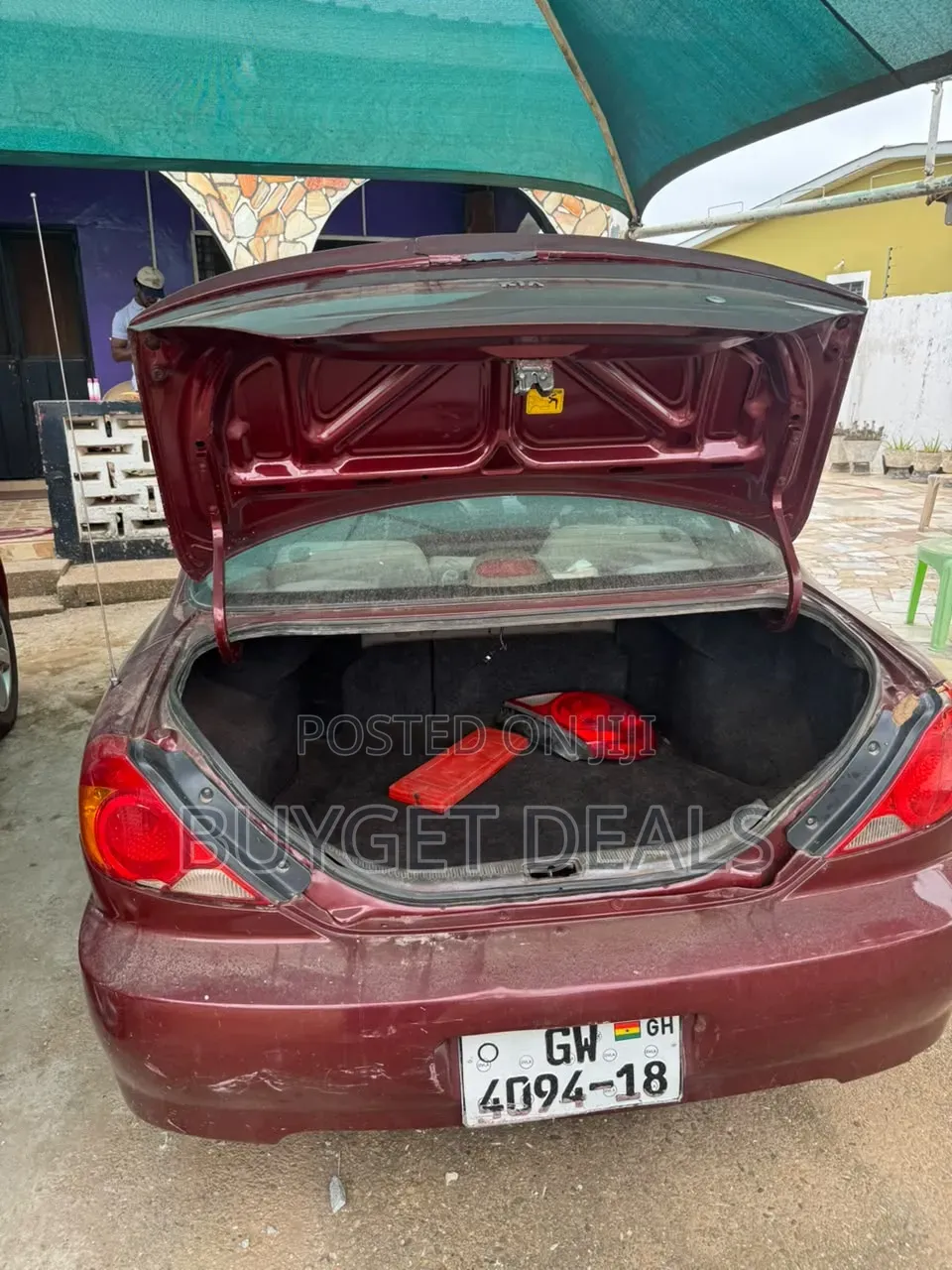 Kia Rio Base 2003 Red
