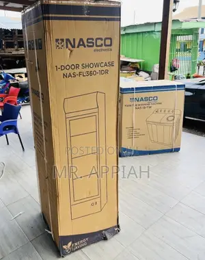 Keep It Fresh,Keep It Cool With Nasco Single Door Display Fridge.