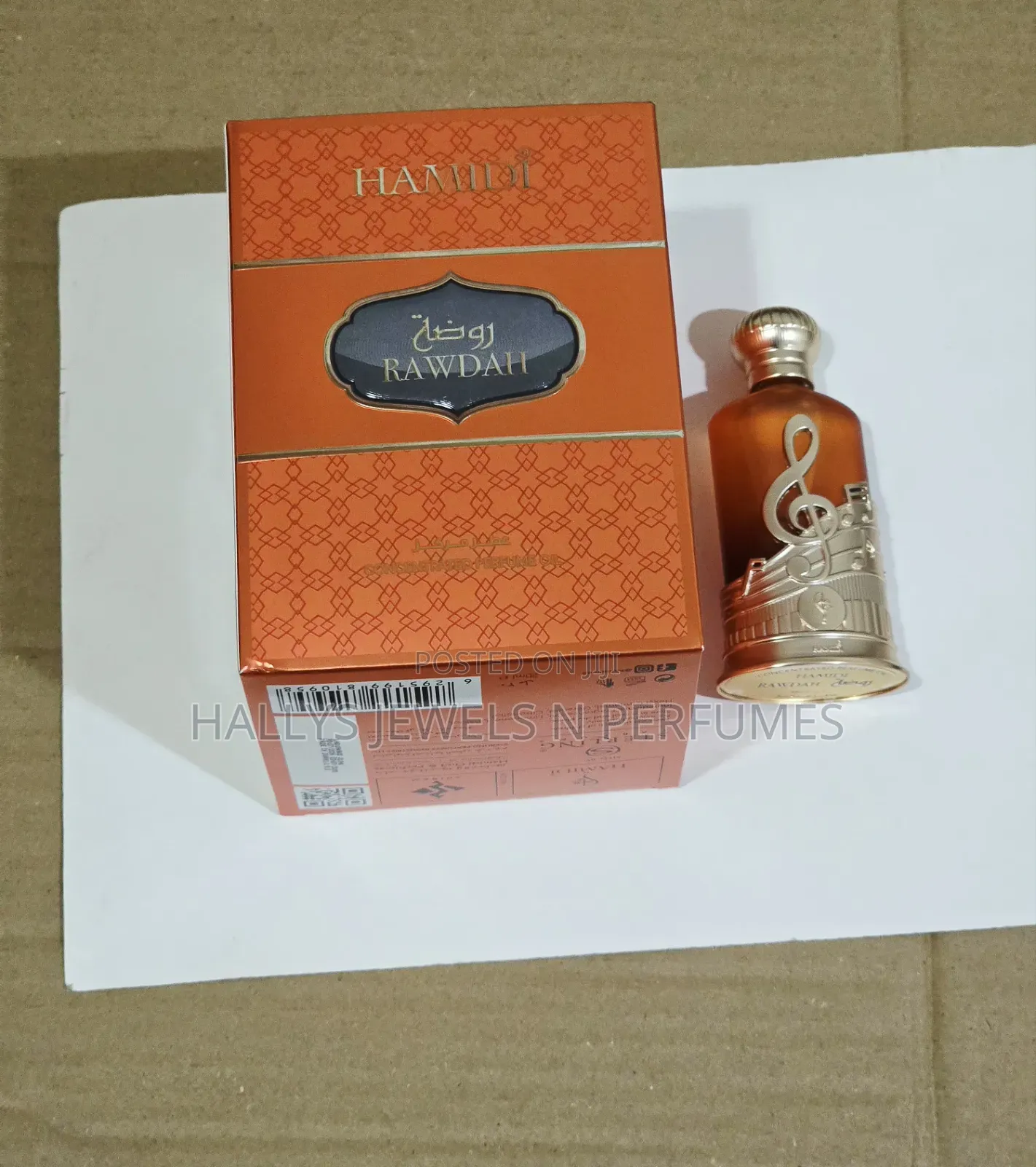 Rawdah Concentrated Perfume Oil by Hamidi