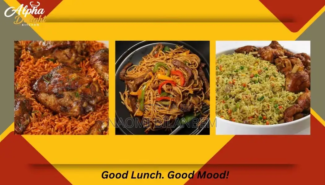 Jollof Rice & Fried Rice With Chicken – Food Delivery in Accra