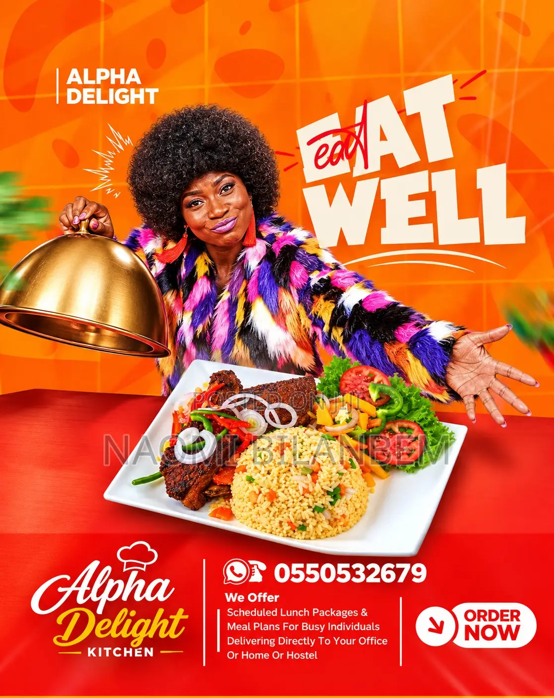 Jollof Rice & Fried Rice With Chicken – Food Delivery in Accra