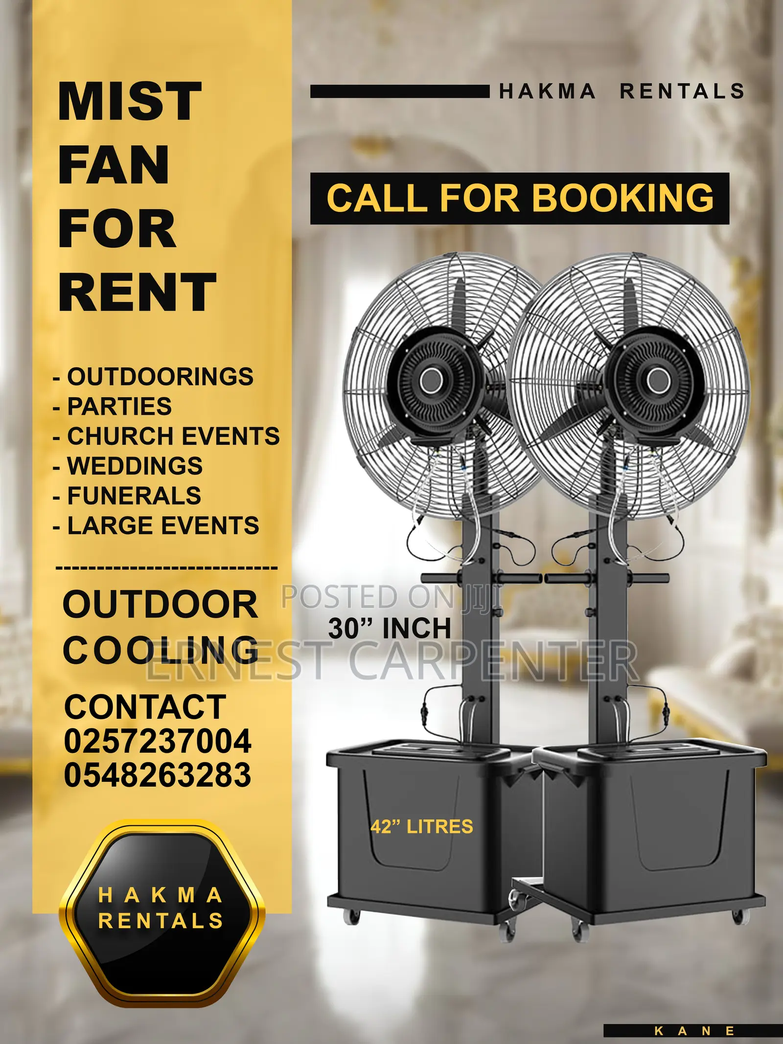 Industrial Mist Fan