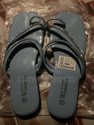 Wisteria Ladies’ Stylish Flat Sandals – Multiple Colours Available