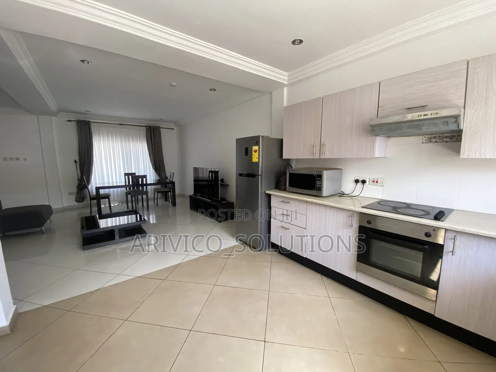 Furnished 3bdrm Townhouse / Terrace in East Legon, Boundary Road Area