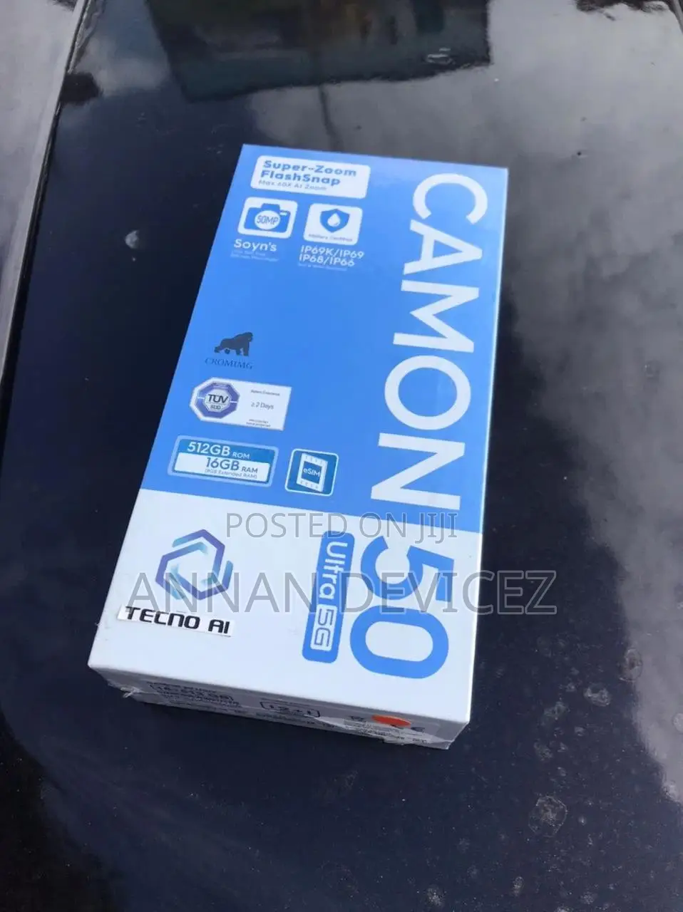 New Tecno Camon 50 Ultra 512 GB Gray