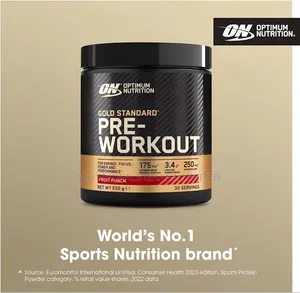 Optimum Nutrition Gold Standard Preworkout|insane Pump|energy|recovery