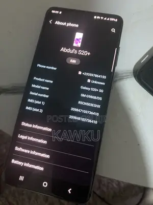 Samsung Galaxy S20+ 5G 128 GB Black