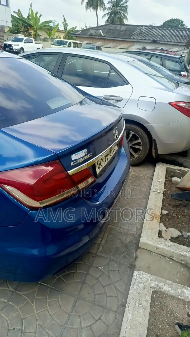Honda Civic Sedan LX 2013 Blue
