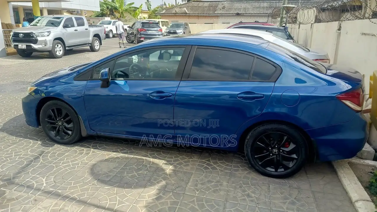 Honda Civic Sedan LX 2013 Blue
