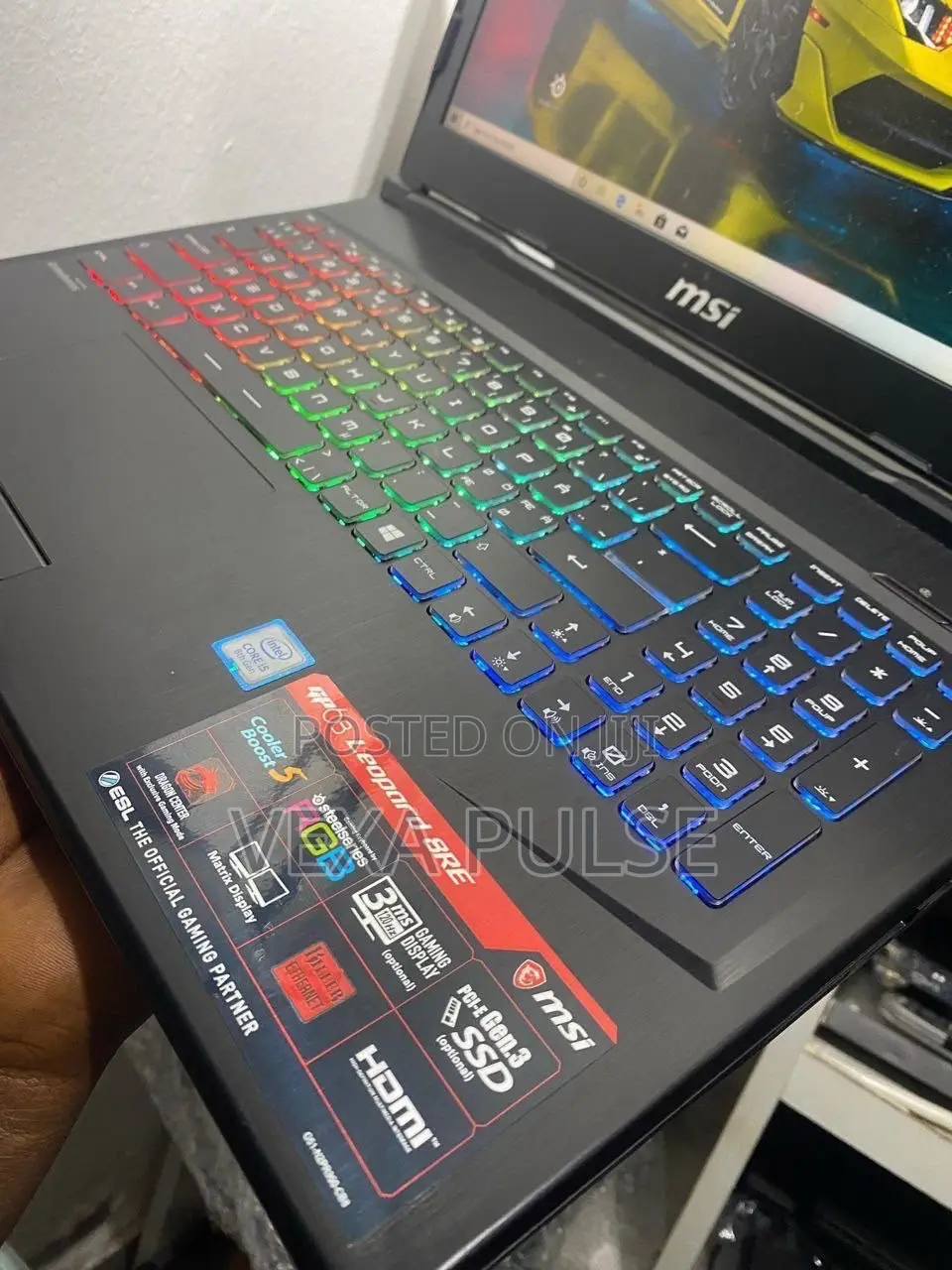 Laptop MSI GP63 Leopard 8RD 16GB Intel Core i7 SSD 512GB